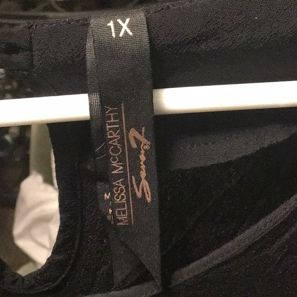 Plus Size Melissa McCarthy Seven Hi low dress - Picture 3 of 5